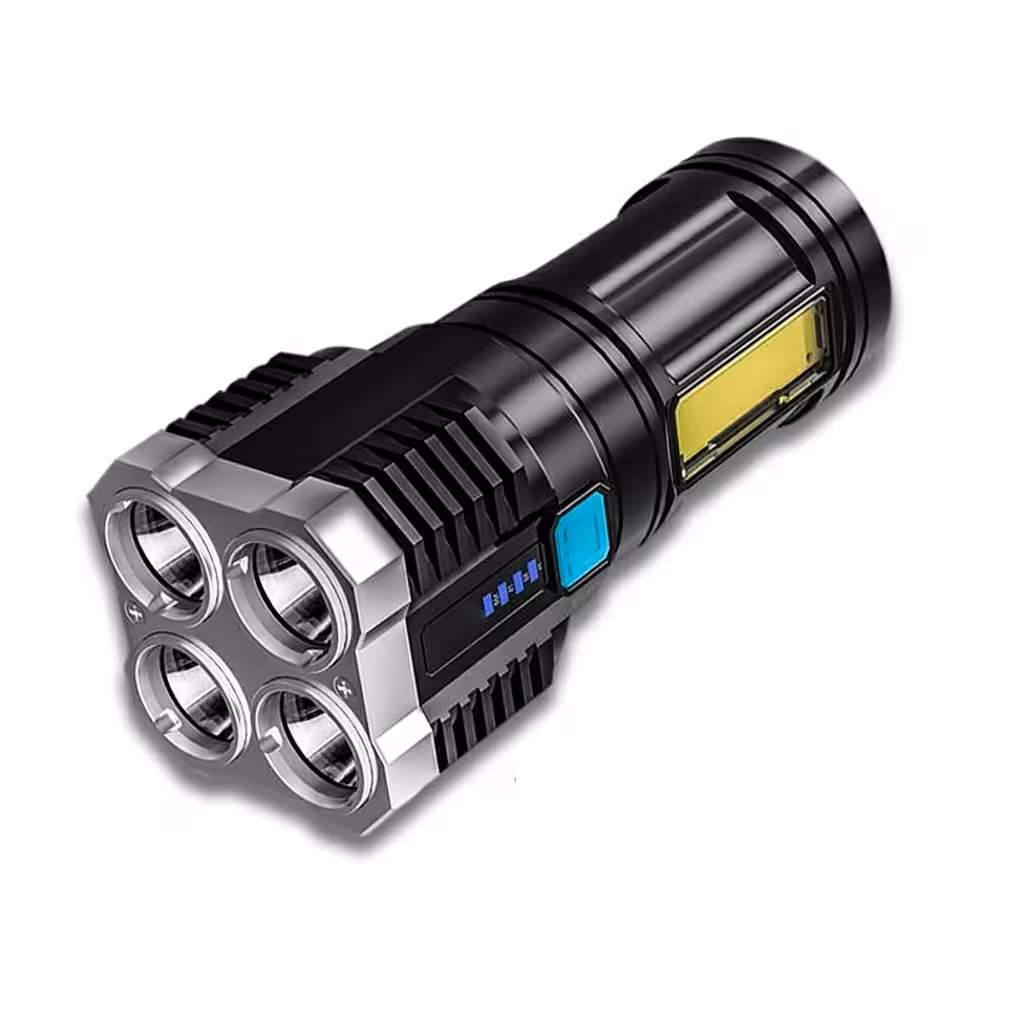 Lanternă LED cu încărcare USB Lumină LED cu acumulator și încărcare prin USB
