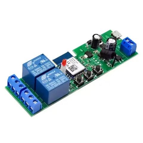 Comutator wireless cu două canale pentru controlul dispozitivelor electrice