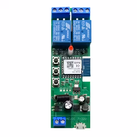 Programmerings- och timerfunktion för smart WiFi-relä