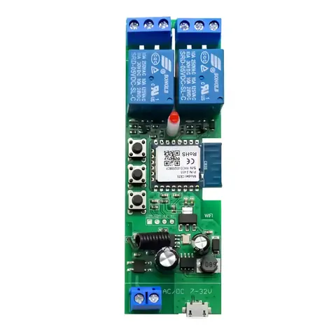 Funcție timer modul releu smart Funcția de programare și timer pentru releul smart WiFi