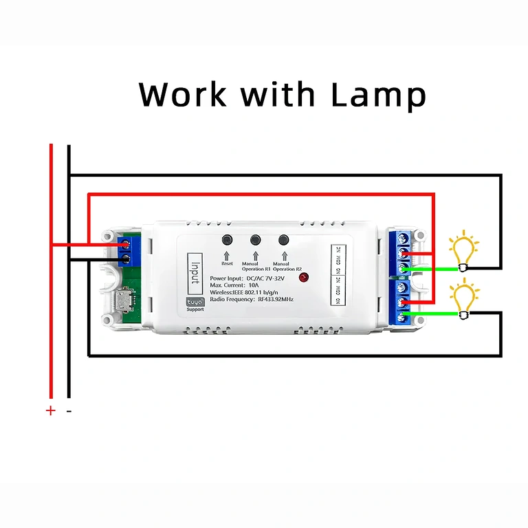Schema de montaj și conectare pentru modulul releu inteligent WiFi