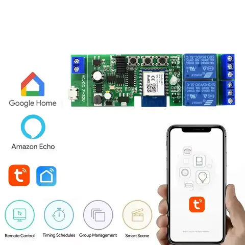 Control de la distanță al modulului releu WiFi prin aplicația mobilă