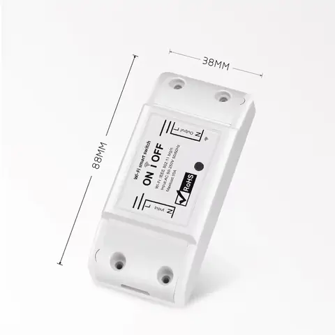 Releu WiFi cu funcție de întrerupător de la distanță Releu pentru întrerupător wireless, controlabil prin smartphone