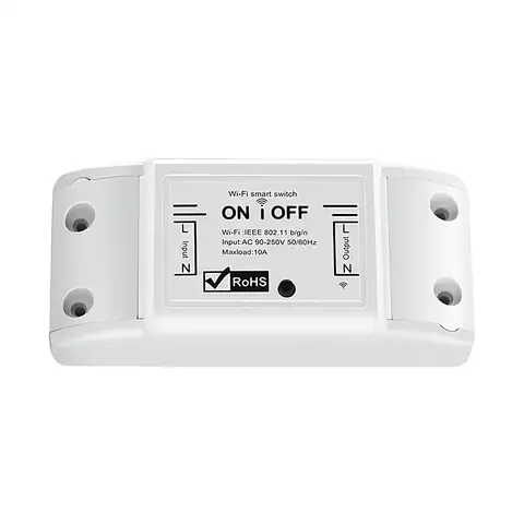 Releu inteligent wireless cu un canal, control prin aplicație Tuya Smart Life