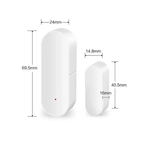 Senzor otevřených dveří otevřené okno tuya smart home wifi