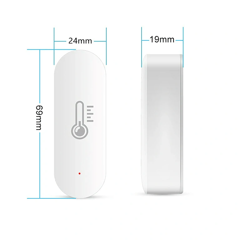 Senzor compact smart pentru temperatură și umiditate Dispozitiv mic și eficient pentru măsurarea temperaturii și umidității ambientale
