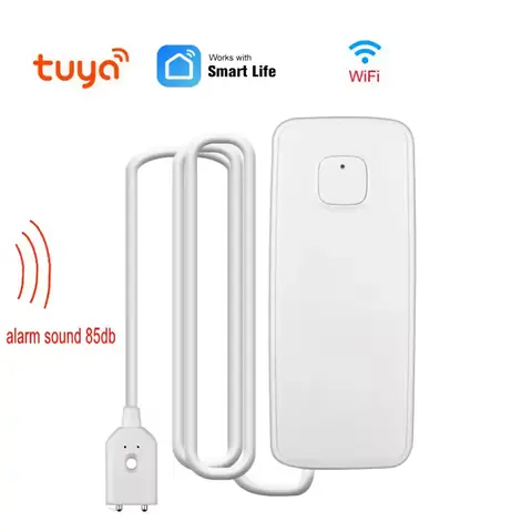 Záplavový senzor detektor úniku vody tuya chytrý život wifi
