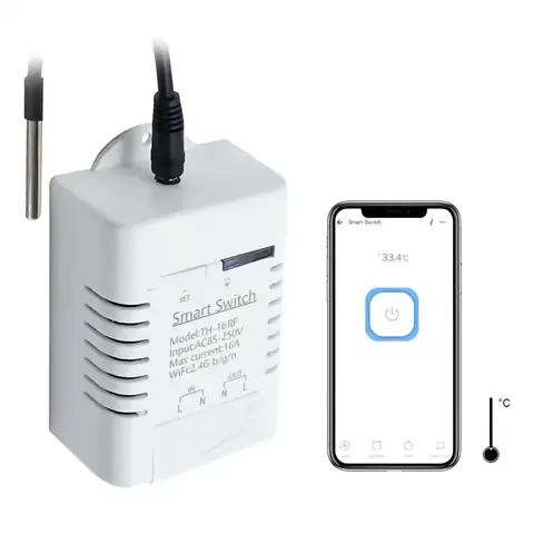 Termostat cu control prin aplicație Termostat controlabil prin aplicație Tuya Smart Life