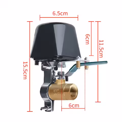 Design compact și ușor de instalat Valvă inteligentă Wi-Fi de dimensiuni reduse