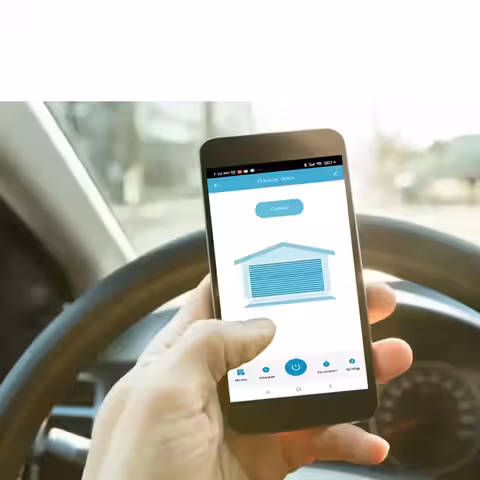 Portöppnarmodul via mobilapp kompatibel med Alexa och Google Home