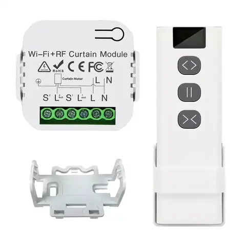 Kit Tuya Smart pentru automatizarea rulourilor, jaluzelelor și perdelelor cu telecomandă