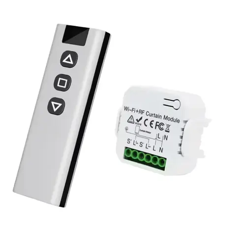 Controller WiFi + RF pentru automatizarea rulourilor și jaluzele interioare