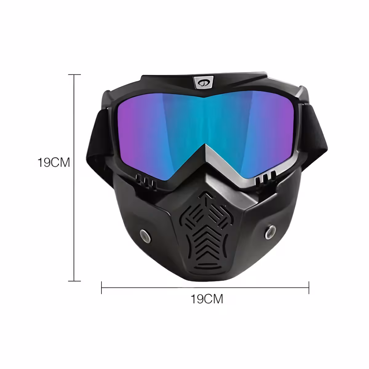 Ochelari protecție ATV și downhill Ochelari cu suport grilă detașabil pentru aerisire optimă