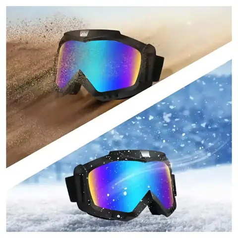 Ochelari pentru ATV și offroad Ochelari rezistenți pentru ATV și sporturi offroad, protecție UV și praf