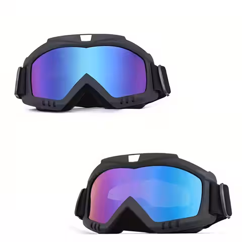 Ochelari enduro cu lentile anti-impact și filtrare aer optimă