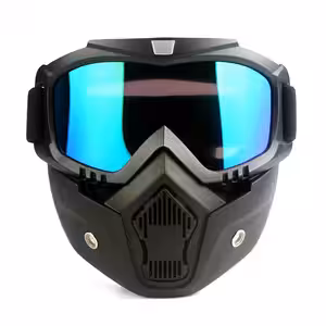 Ochelari motocross full face cu protecție împotriva prafului și impactului