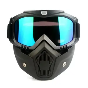 Ochelari motocross full face cu protecție împotriva prafului și impactului