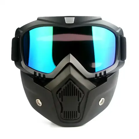 Ochelari motocross full face cu protecție împotriva prafului și impactului