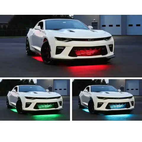 Kit LED sub mașină pentru condus nocturn Lumini LED montate sub mașină pentru efect vizual pe timp de noapte