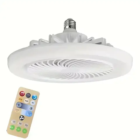 Ventilator cu telecomandă și mai multe trepte de viteză Ventilator cu 3 viteze reglabile: vânt ușor, mediu și puternic