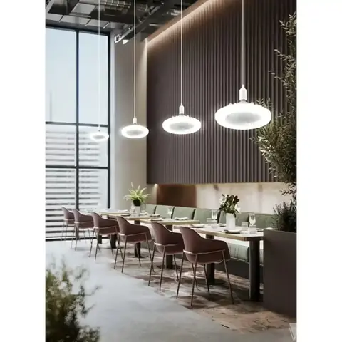 Ventilator LED pentru design interior Ventilator cu bec LED, ideal pentru amenajări interioare moderne