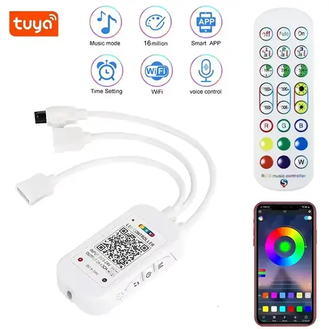 Reglare a intensității luminii prin WiFi pentru benzi RGB