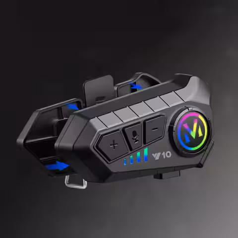 Casca moto cu Bluetooth 5.3 și diafragmă grafen de 40mm