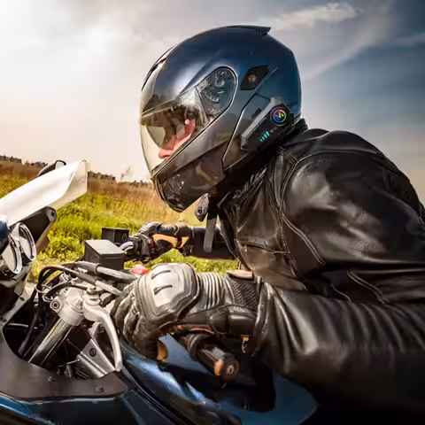 Dispozitiv de comunicare wireless pentru căști moto