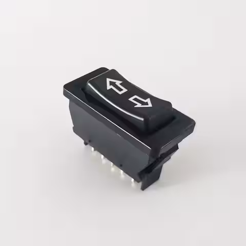 Brytare för omvänd polaritet på DC-motor