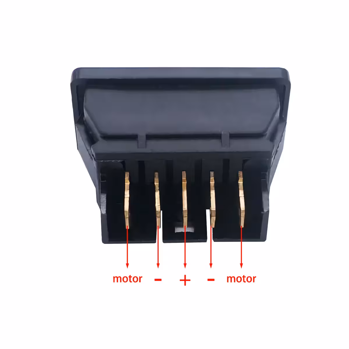 Comutator industrial DPDT cu 5 pini pentru motoare Comutator DPDT industrial cu 5 pini pentru controlul motoarelor și actuatoare