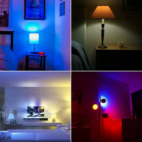 WiFi Smart RGB Tuya Vícebarevná LED žárovka