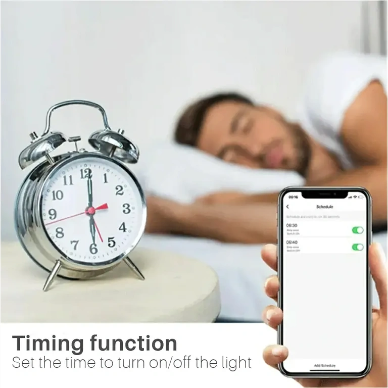 LED E27 крушка с WiFi, регулиране на яркост и персонализирани сцени