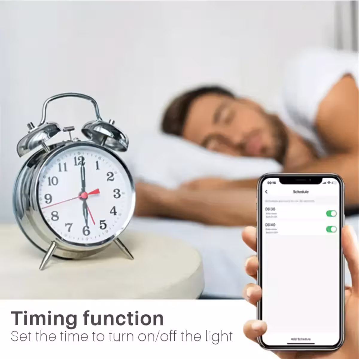 Bec LED E27 WiFi inteligent cu culori variate Bec LED E27 cu WiFi, ajustare luminozitate și scene personalizate