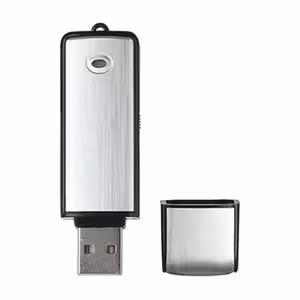 Microfon spion USB mic cu memorie mare și autonomie extinsă