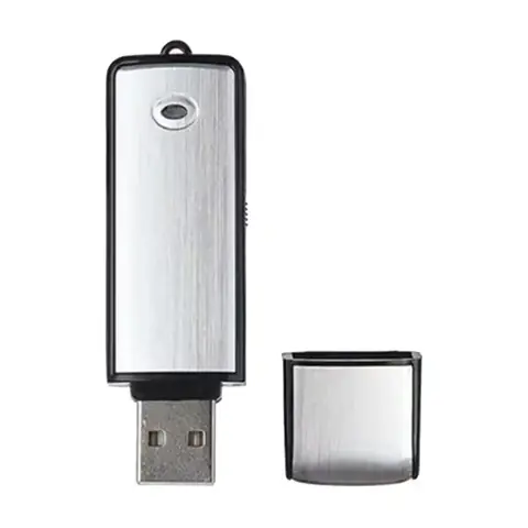 Špionážní mikrofon na USB stick 16GB - 160 hodin záznamu