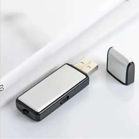 Špionážní mikrofon na USB stick 16GB - 160 hodin záznamu