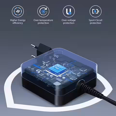 Przenośna ładowarka USB-C 65W do użytku mobilnego