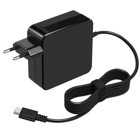 Slim USB-C nabíječka 65W kompatibilní s většinou notebooků