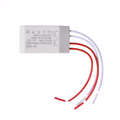 Transformátor s výkonom medzi 20–60W pre osvetlenie
