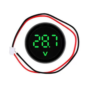 Voltmetru digital pentru baterie auto, afișaj LED verde