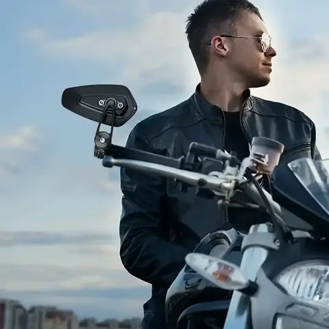 Zrcátka skútr elektrokolo motocykl čtyřkolka elektrická koloběžka Harley hlava řídítka