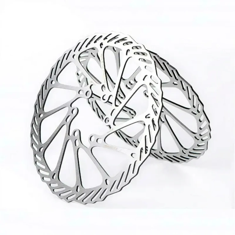 Детайлна снимка на диск Avid G3 160мм със сребърно покритие