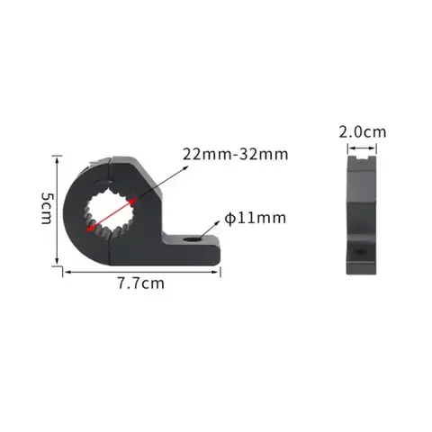 Cleme prindere accesorii bicicletă Cleme multifuncționale pentru prindere accesorii