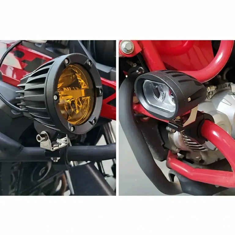 Dvojité svorky pro upevnění LED baru