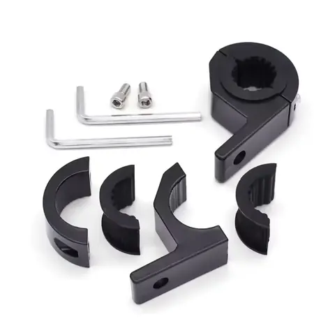 Prindere accesorii – boxă, cameră, far, pe ghidon