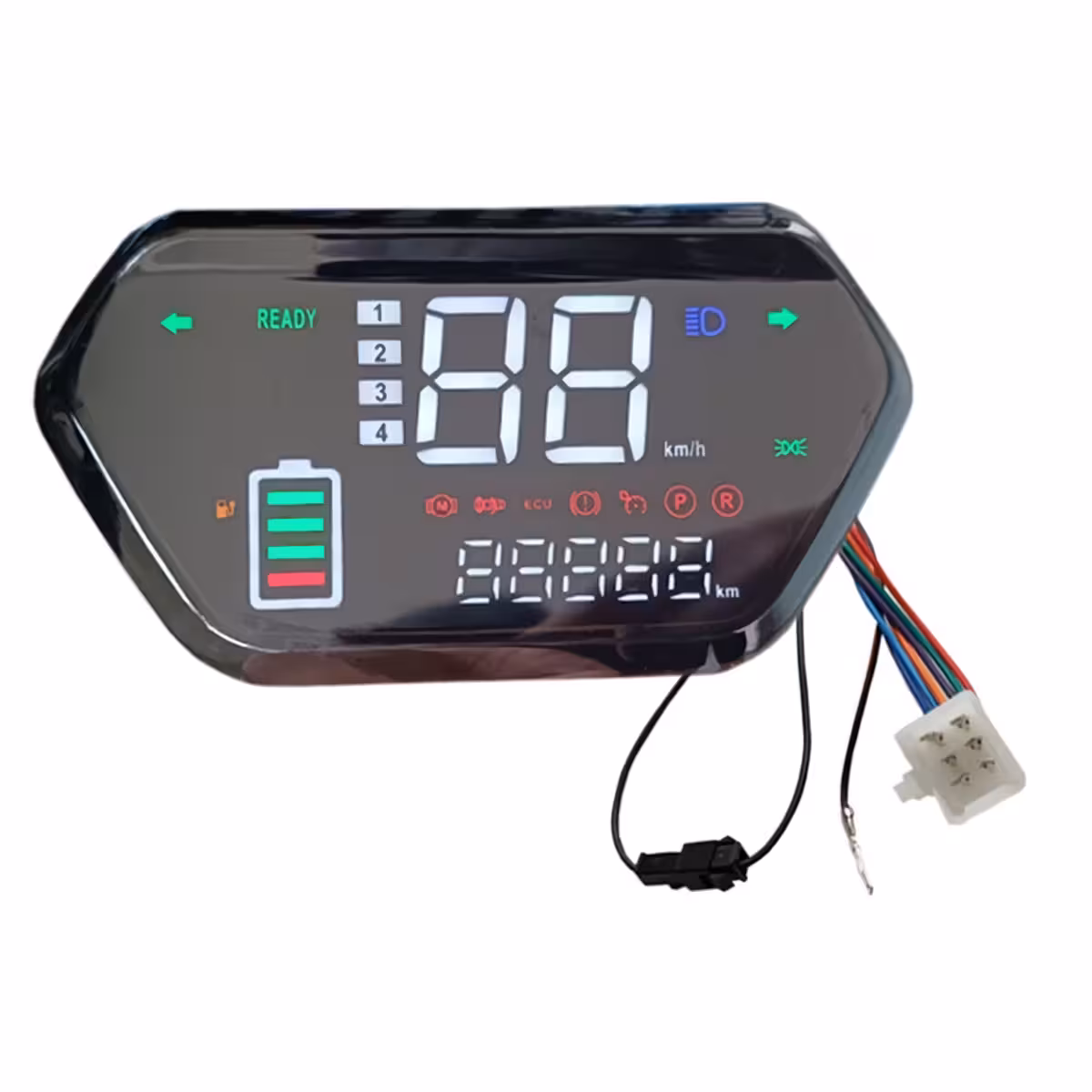 Display digital LCD compatibil cu scutere electrice 60V, cu afișaj clar și funcții multiple