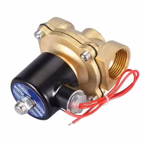 Electrovalvă închisă normal, se deschide la alimentare cu 220V.
