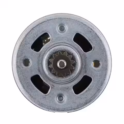 DC-motor med metallkugghjul 12 tänder för RC- och DIY-applikationer