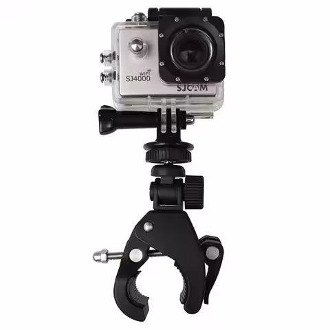 Suport pentru camera sport pe ATV, ideal pentru aventuri off-road.