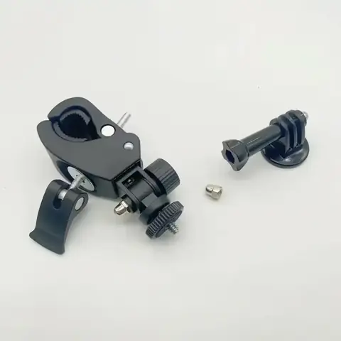 Suport compact GoPro bicicletă Suport compact și ușor pentru camere sport montate pe bicicletă.